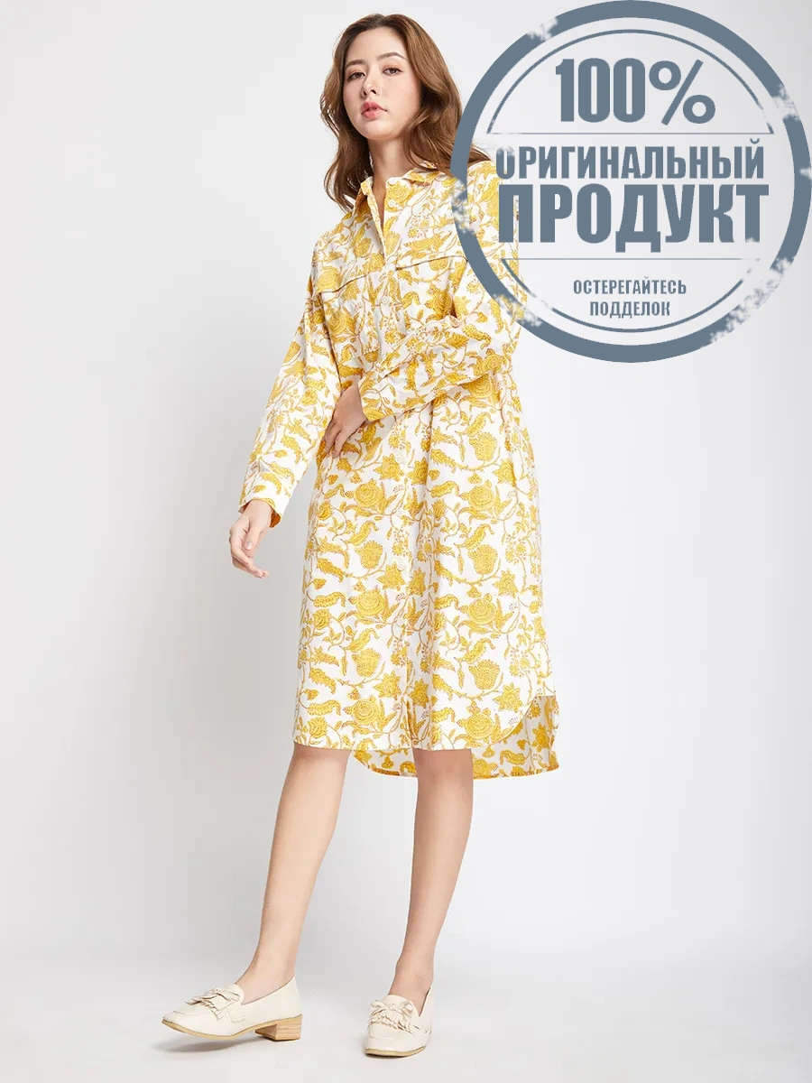 ALUMNUS Women Dress Long Sleeves Printed