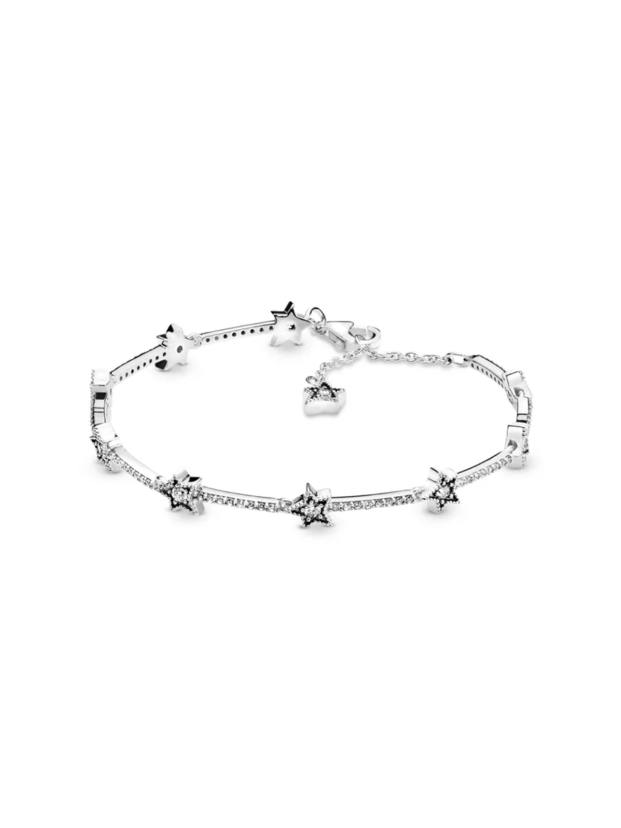 PANDORA Pandora Celestial Starts Silver Bracelet w CZ