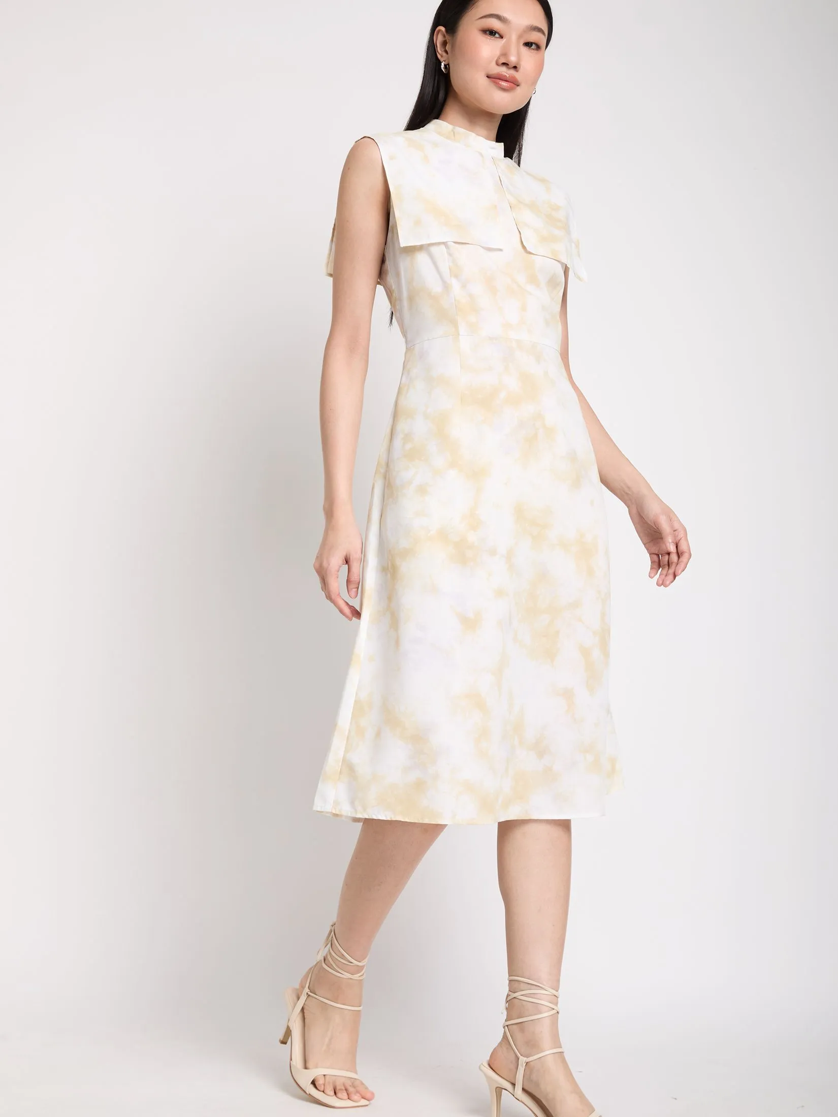 NEXT PHASE Women Dress Sleeveless Print