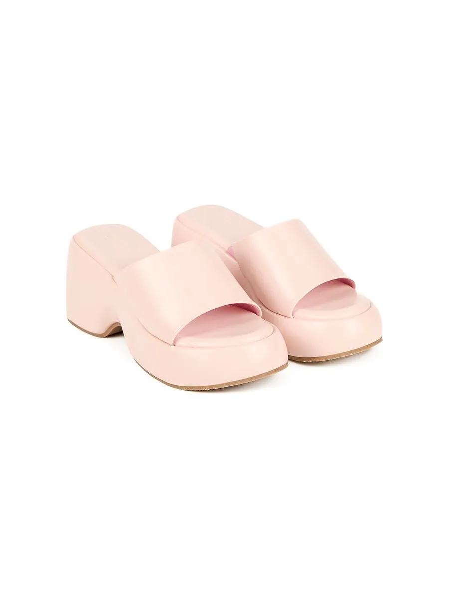 SHU WOMEN  BEDDY 3" EASY SLIDE - PINK