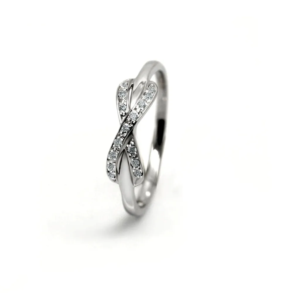 FINEJEWELTHAI [Made By Order] Women Silver Diamond Cz Ring Silver