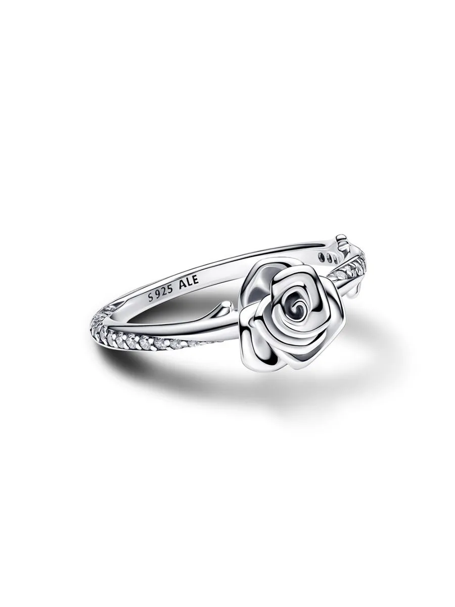PANDORA Silver Rose Sterling Silver Ring
