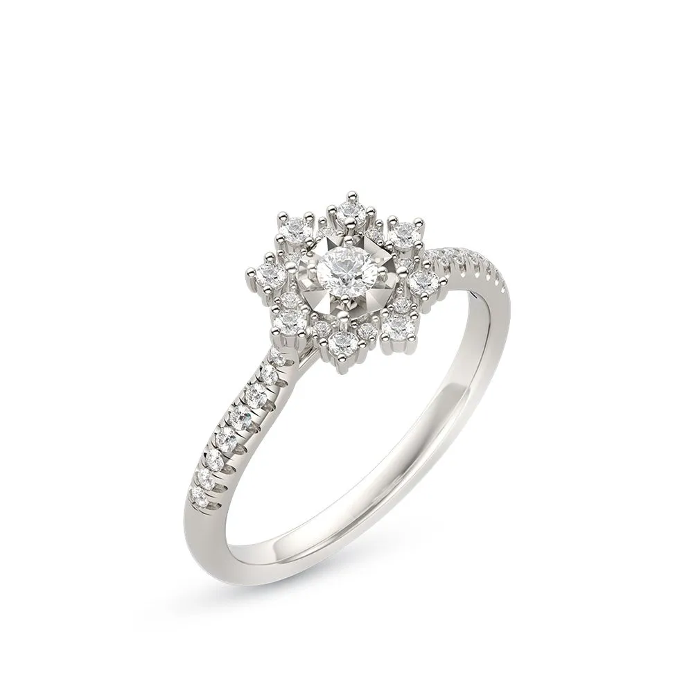 BEAUTY DIAMOND White Nickel Beauty Diamond  E Color Diamond  22003185