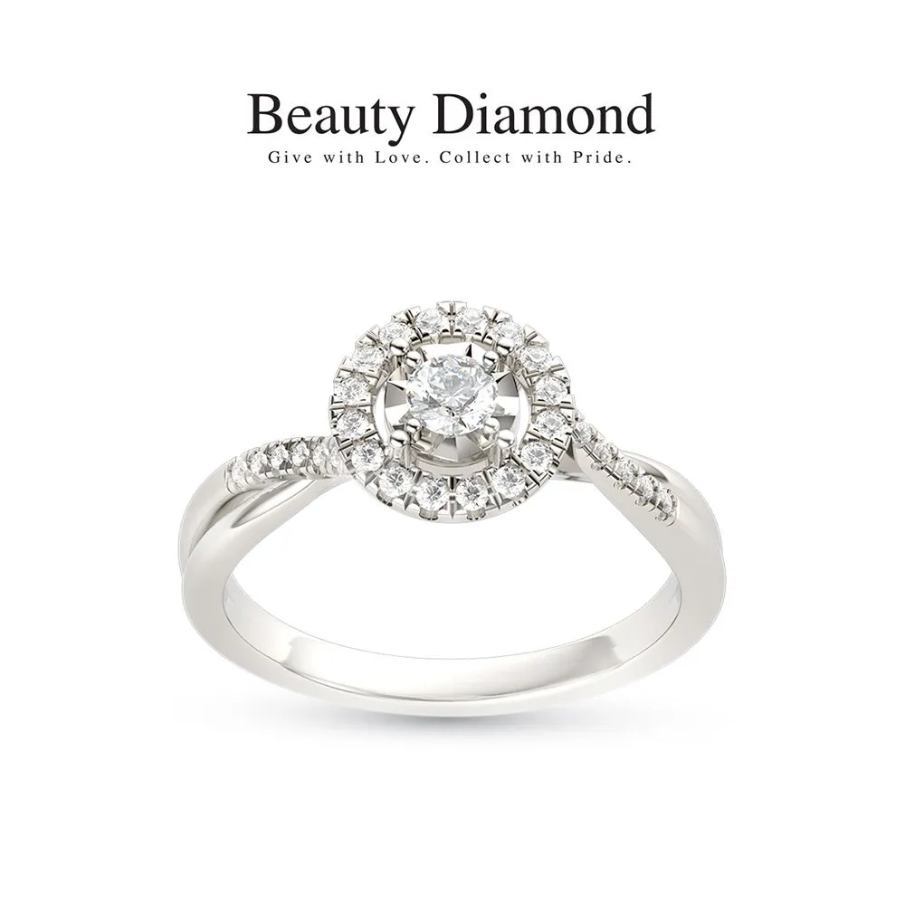 BEAUTY DIAMOND White Nickel Beauty Diamond  E Color Diamond 22002953