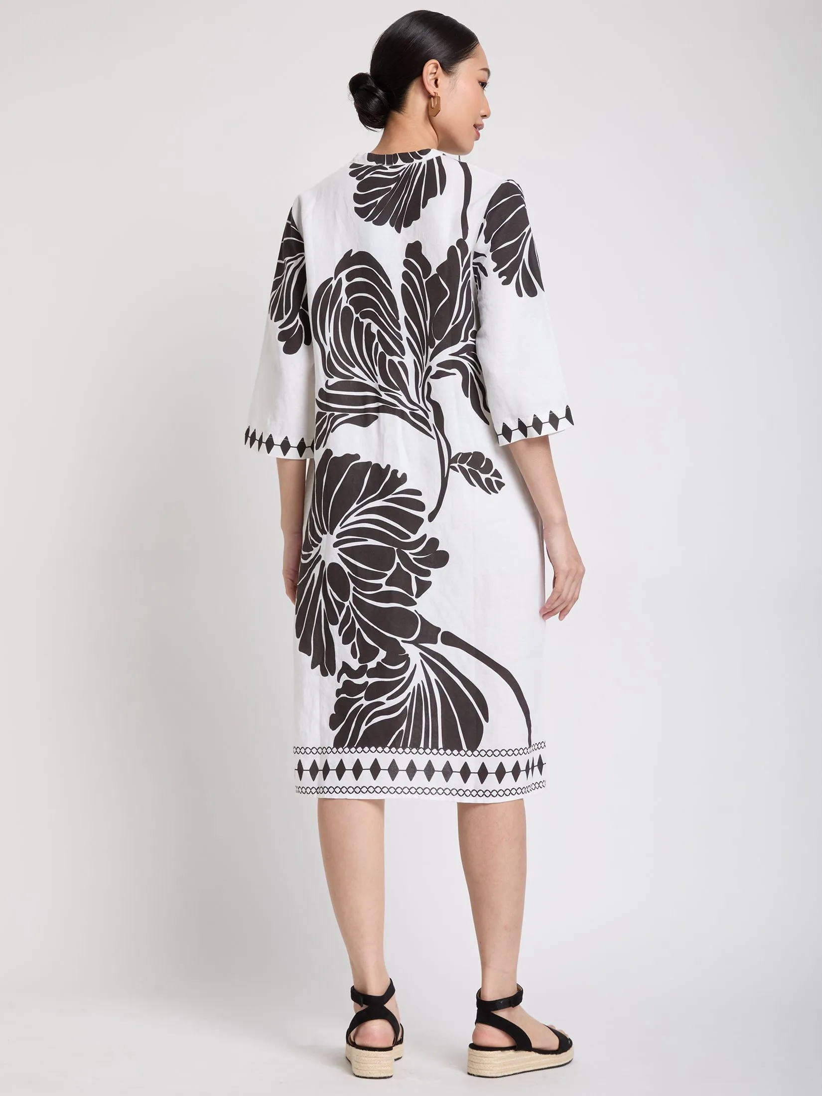 ESTIMATE Women Dress 3/4 Sleeves Printed