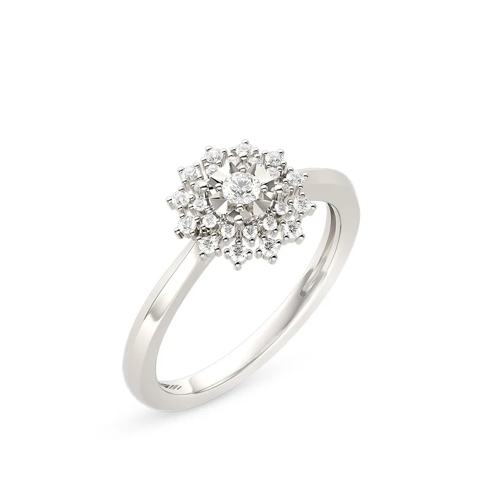 BEAUTY DIAMOND White Nickel Beauty Diamond  E Color Diamond  22003030