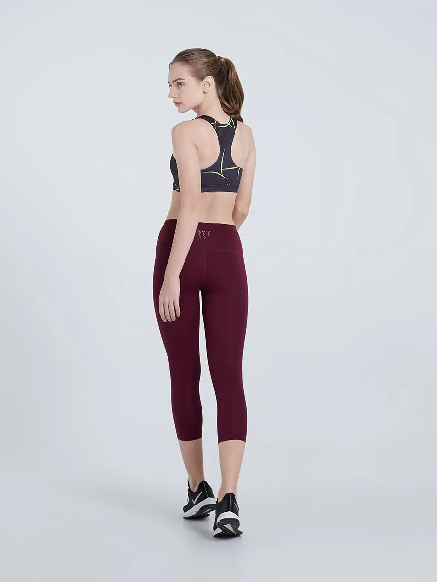 NAPIYONG Samurai Sports Bra in Black