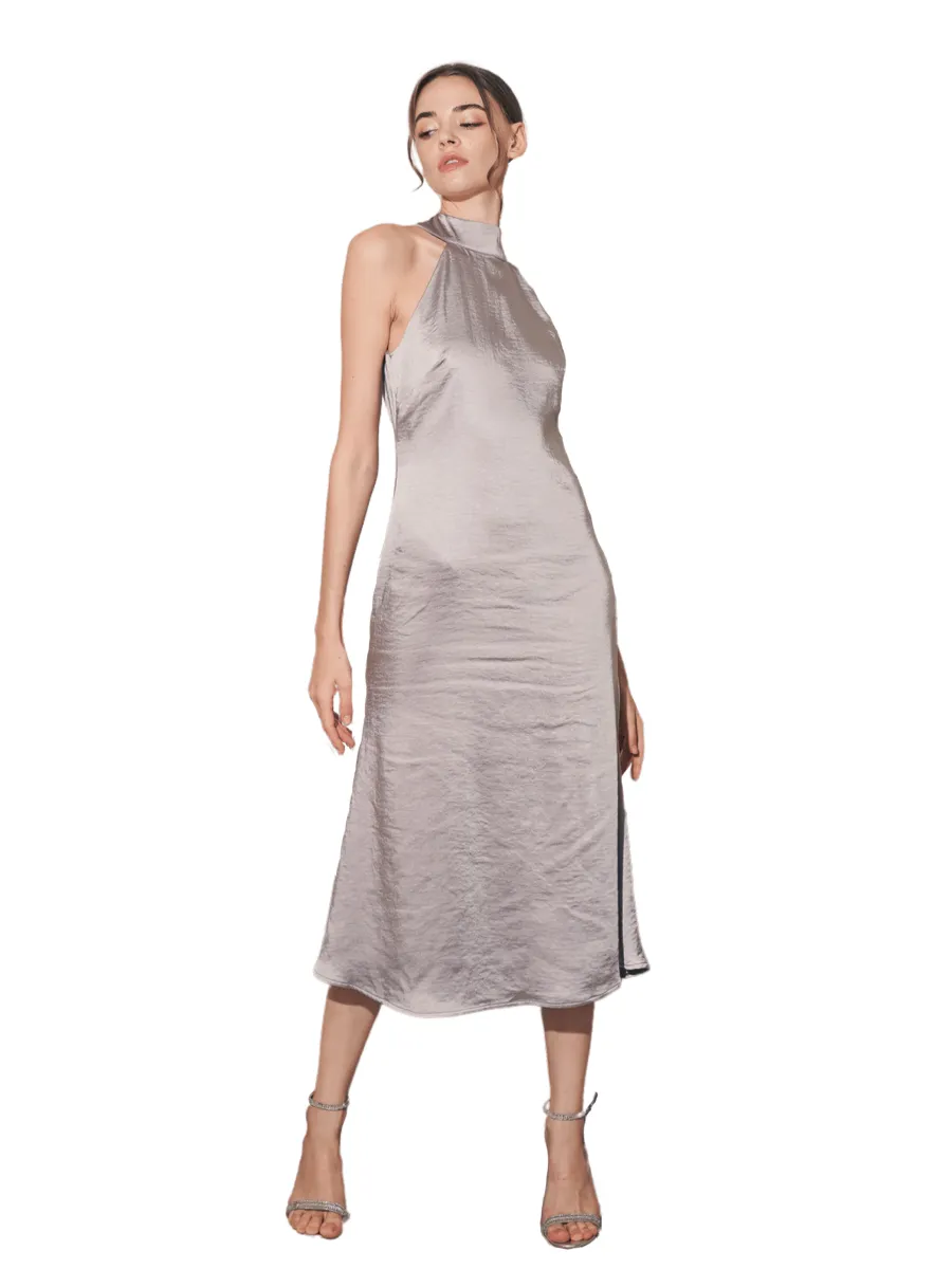 ROSE THE LABEL Grey Eliza Dress