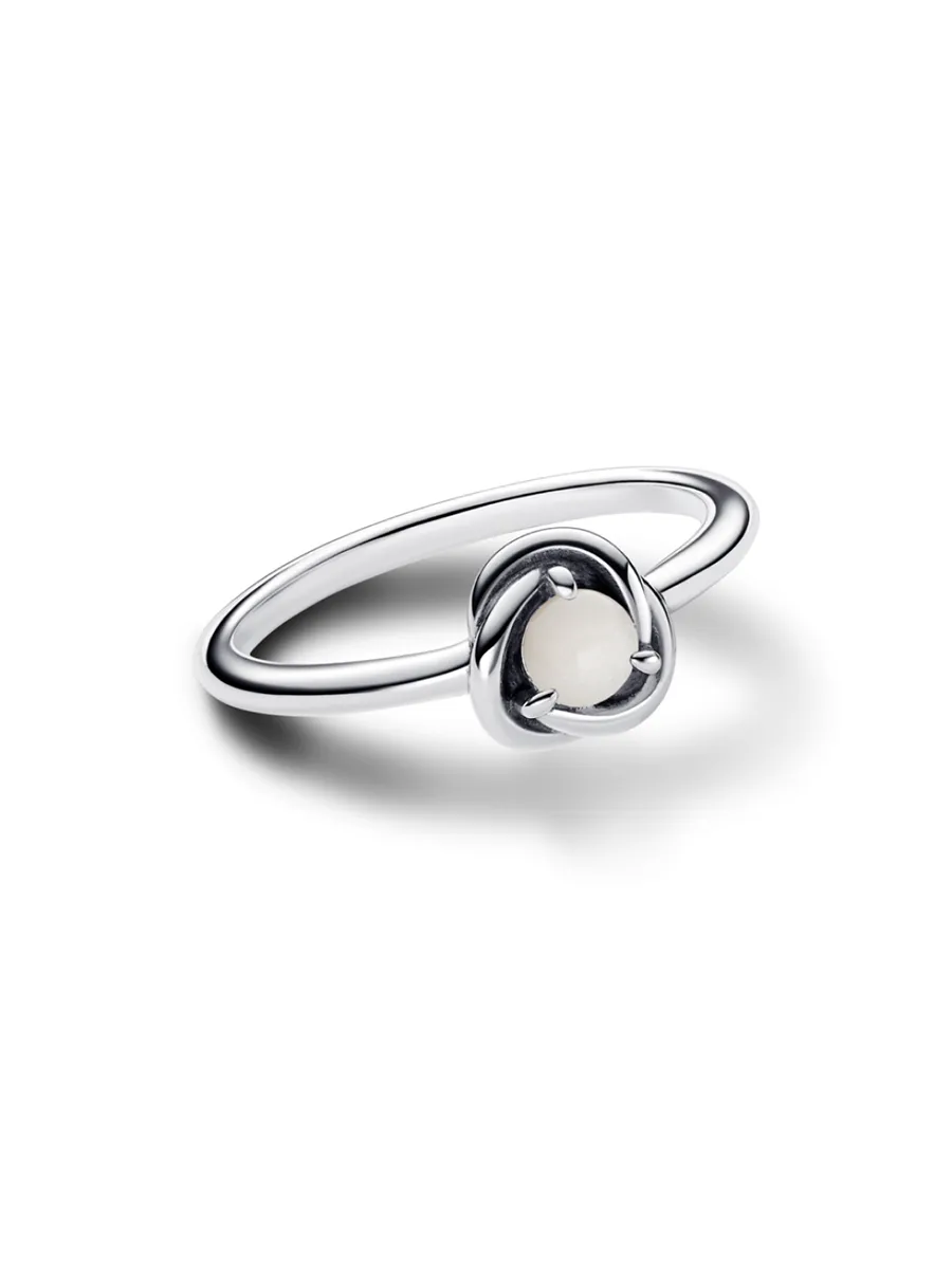 PANDORA Pandora Silver June Birthstone Ring
