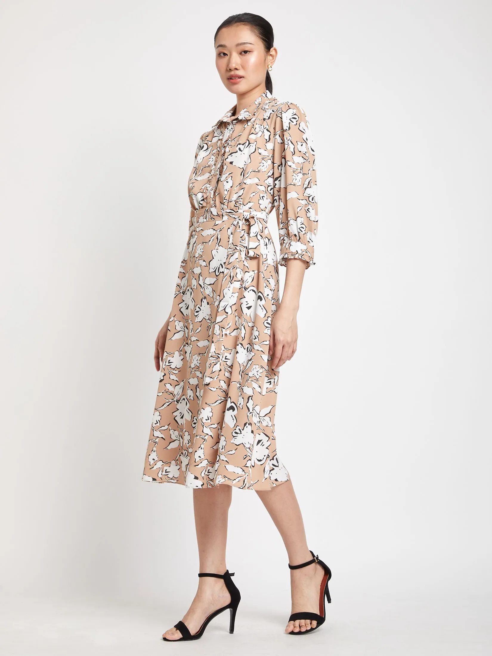 EXPRESSIONS Women Dress Long Sleeves