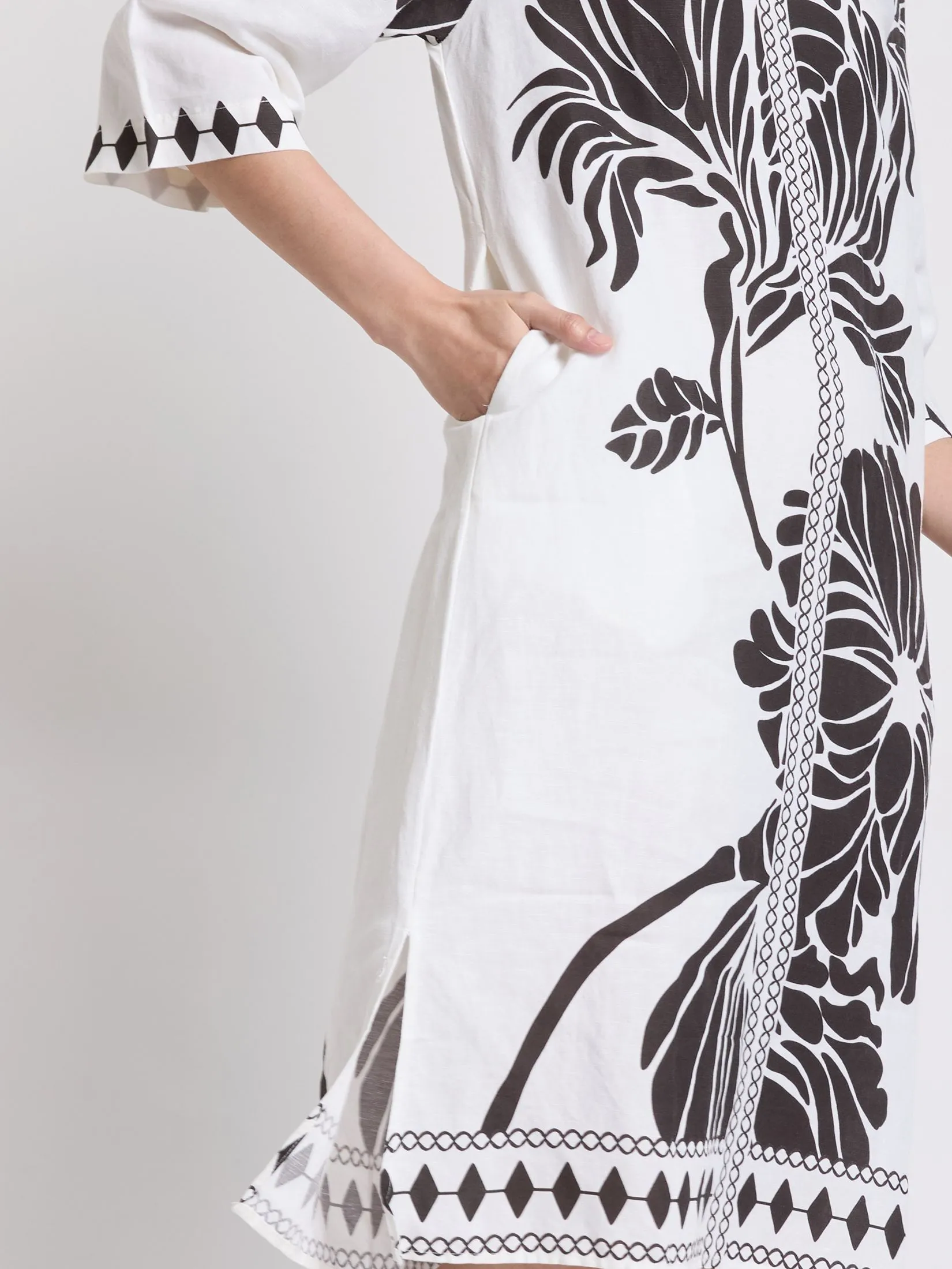 ESTIMATE Women Dress 3/4 Sleeves Printed