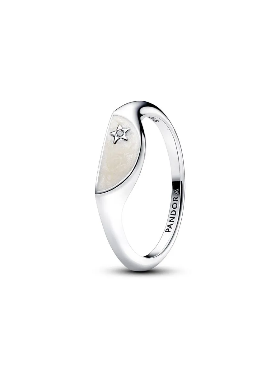 PANDORA Silver Signet sterling silver ring