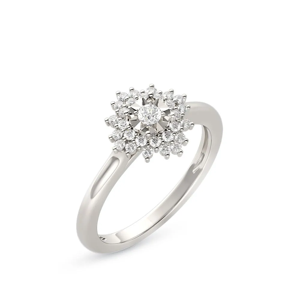 BEAUTY DIAMOND White Nickel Beauty Diamond  E Color Diamond  22002855