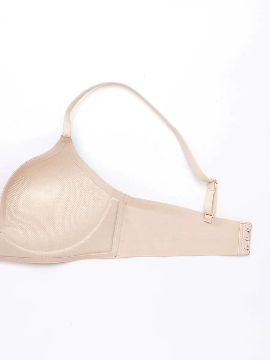SABINA Soft Doomm Woman Seamless Wireless Bra - Sand