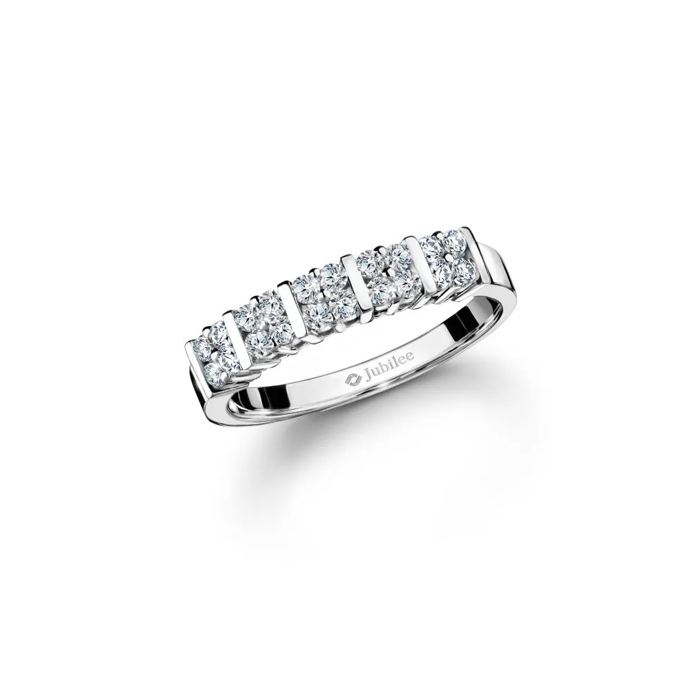 JUBILEE DIAMOND WG - Venus Duet Pave Ring R17121EW