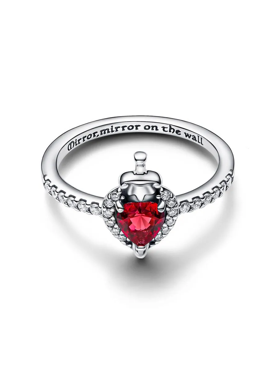 PANDORA Silver Disney Villains Evil Queen sterling silver ring