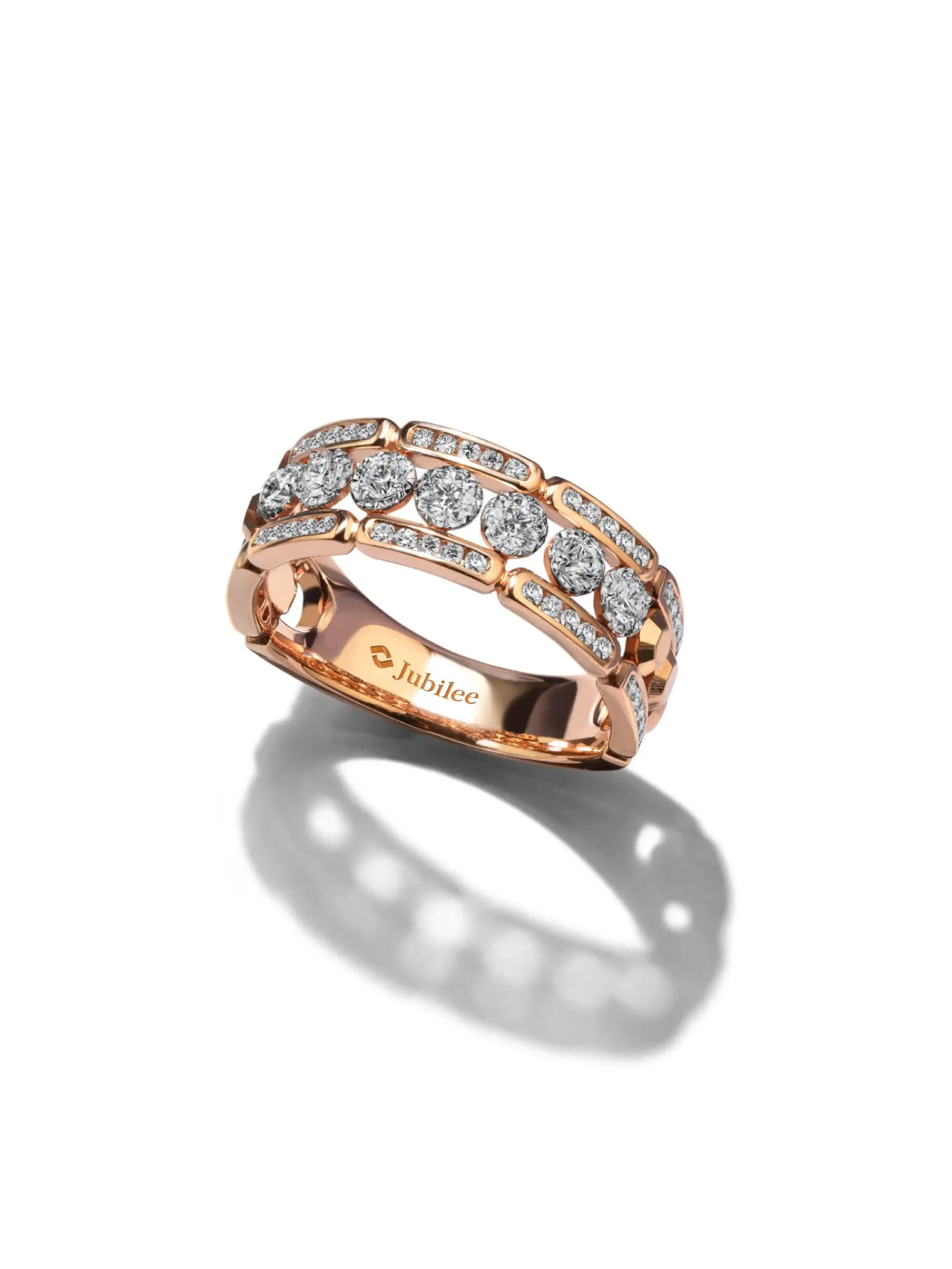 JUBILEE DIAMOND PG - Treillage Glam Baroque Ring