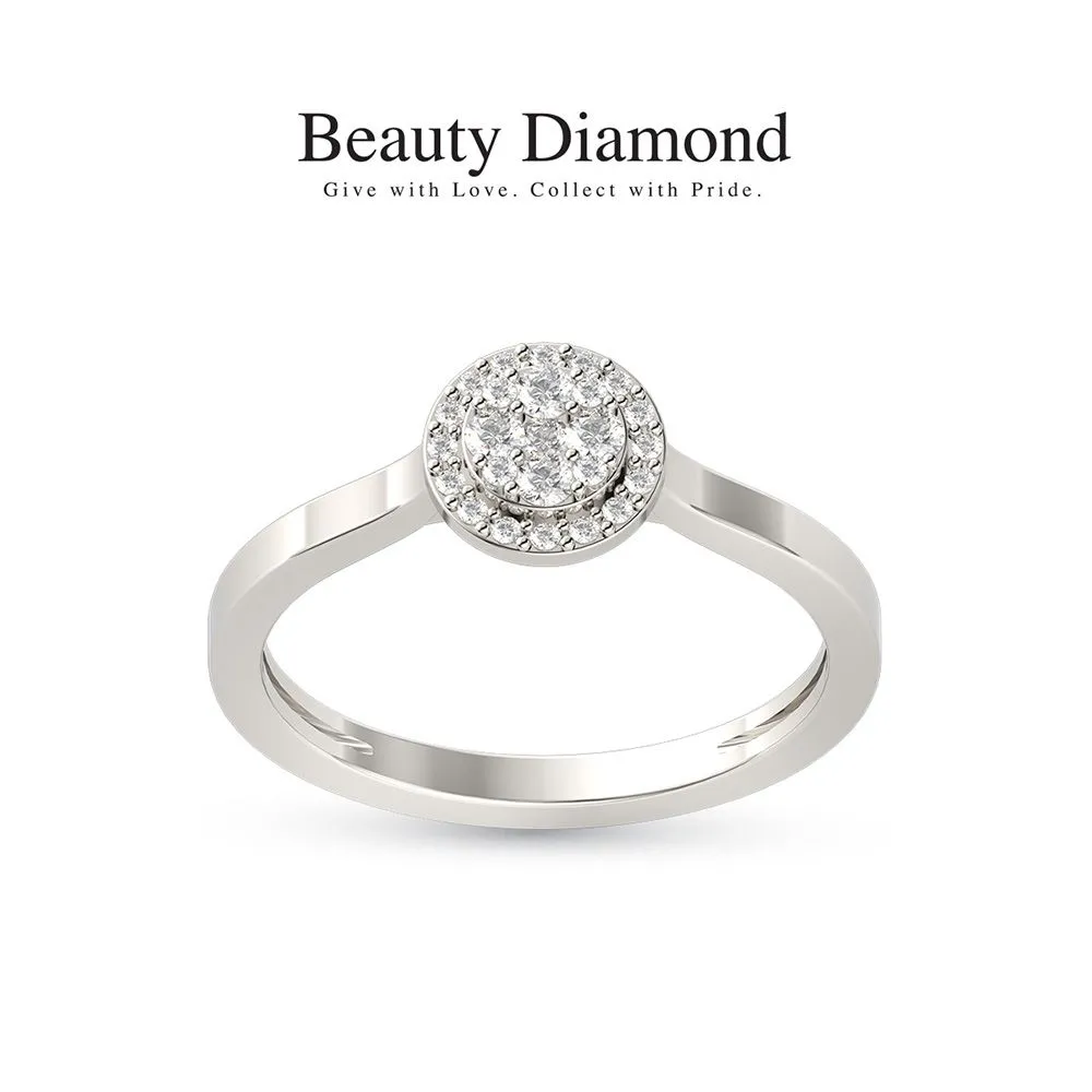 BEAUTY DIAMOND White Nickel Beauty Diamond  E Color Diamond  22001876W