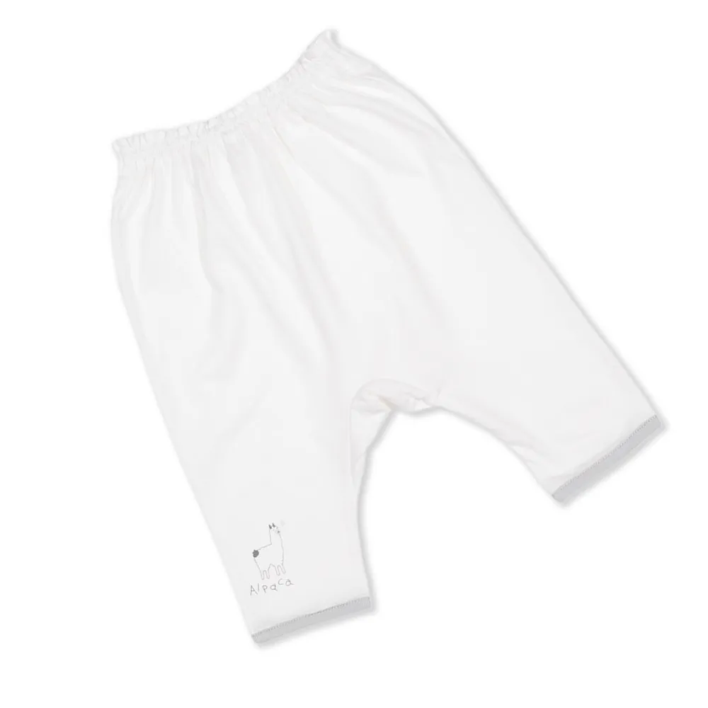 AUKA Gray, Children s  Infant Long Pants, Auka Cocoa Alpaca.