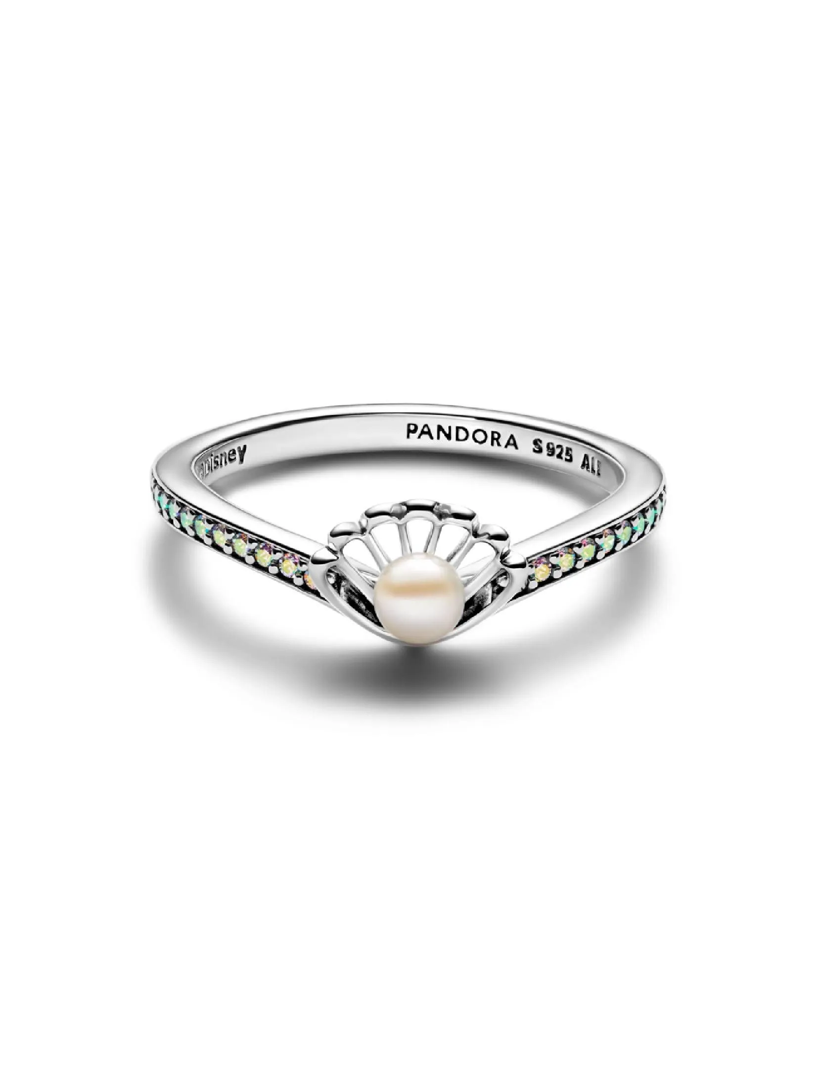 PANDORA Silver Pandora Disney Ariel sterling silver ring