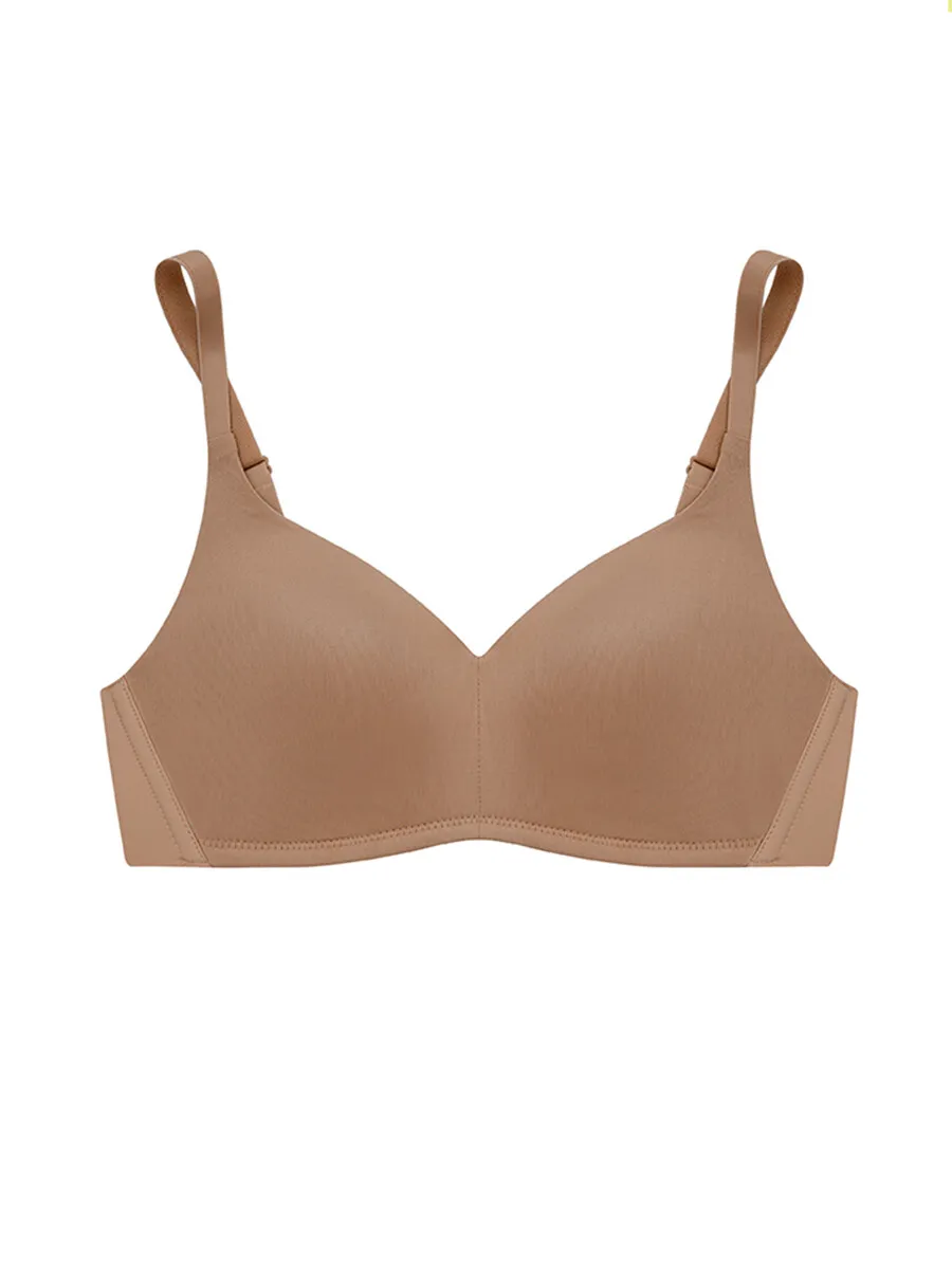 SABINA [Pack 2 Price] Bra Seamless Fit Perfect Bra Collection - Tan