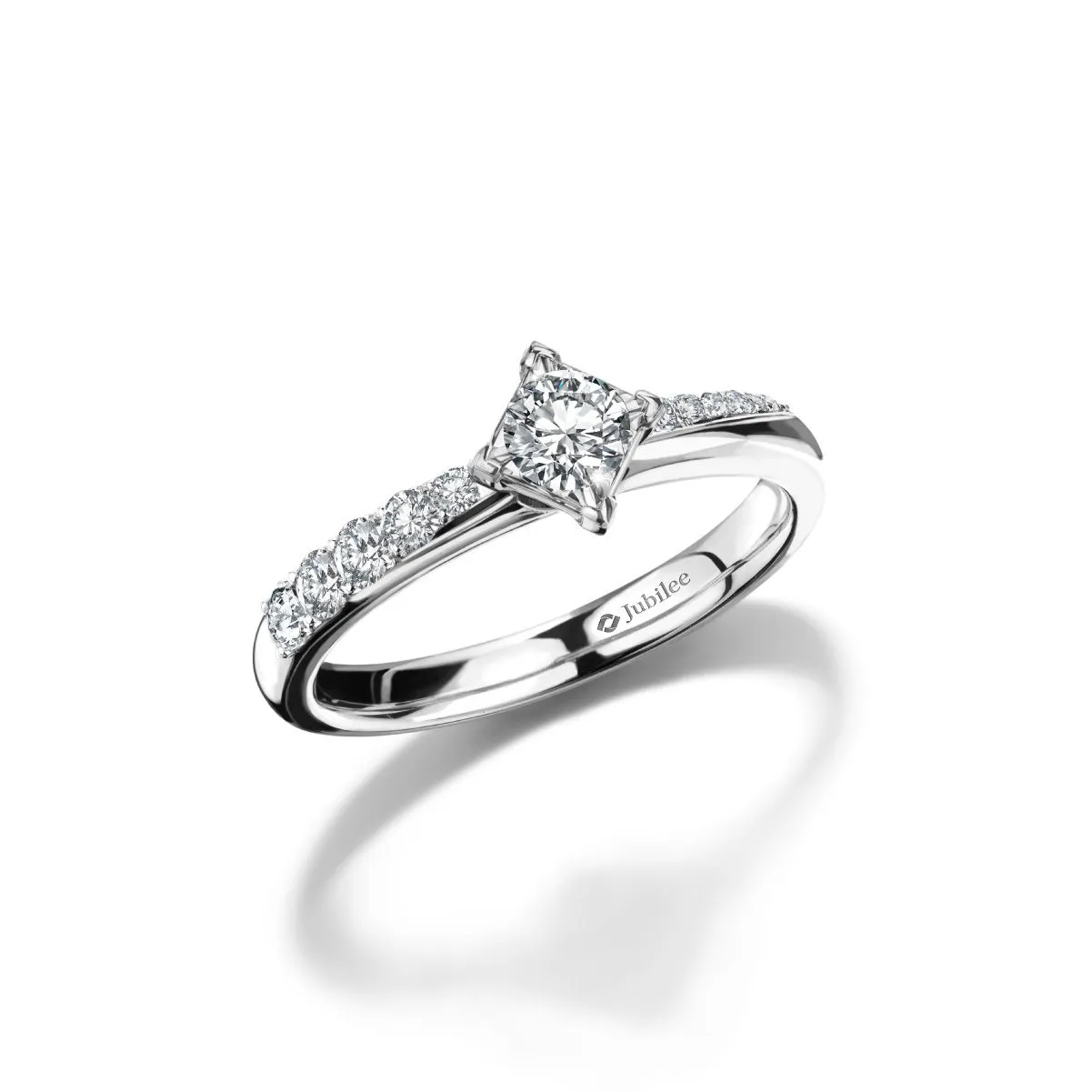 JUBILEE DIAMOND WG - JUBILEE Arrow of LoVe Solitaire Ring (LoVe Limited Collection) R23101EW