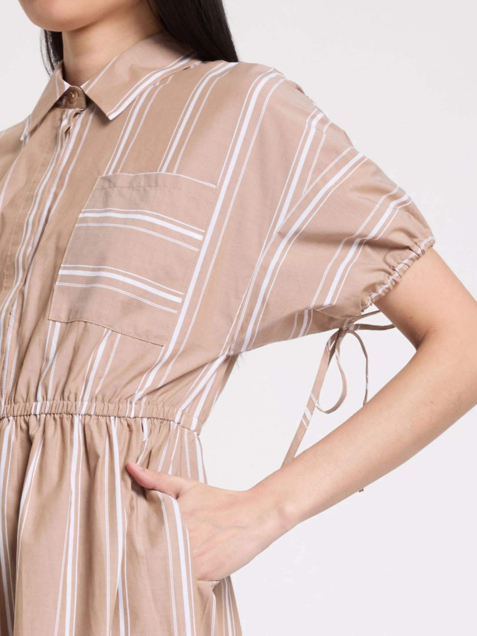 NEXT PHASE Women Maxi Dress Short Sleeves Print