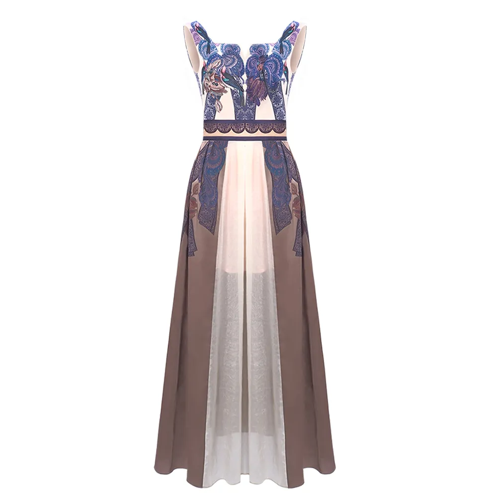 PEDZ Gold Pedz Aesthetic Maxi Dress