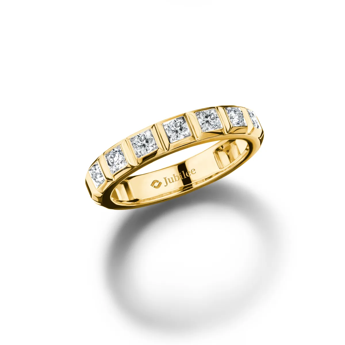 JUBILEE DIAMOND Gold - Ice Cube Collection Ring R21105EG