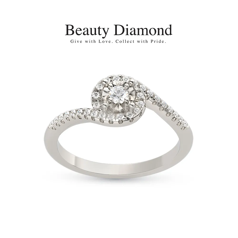 BEAUTY DIAMOND White Nickel Beauty Diamond  E Color Diamond  22002561