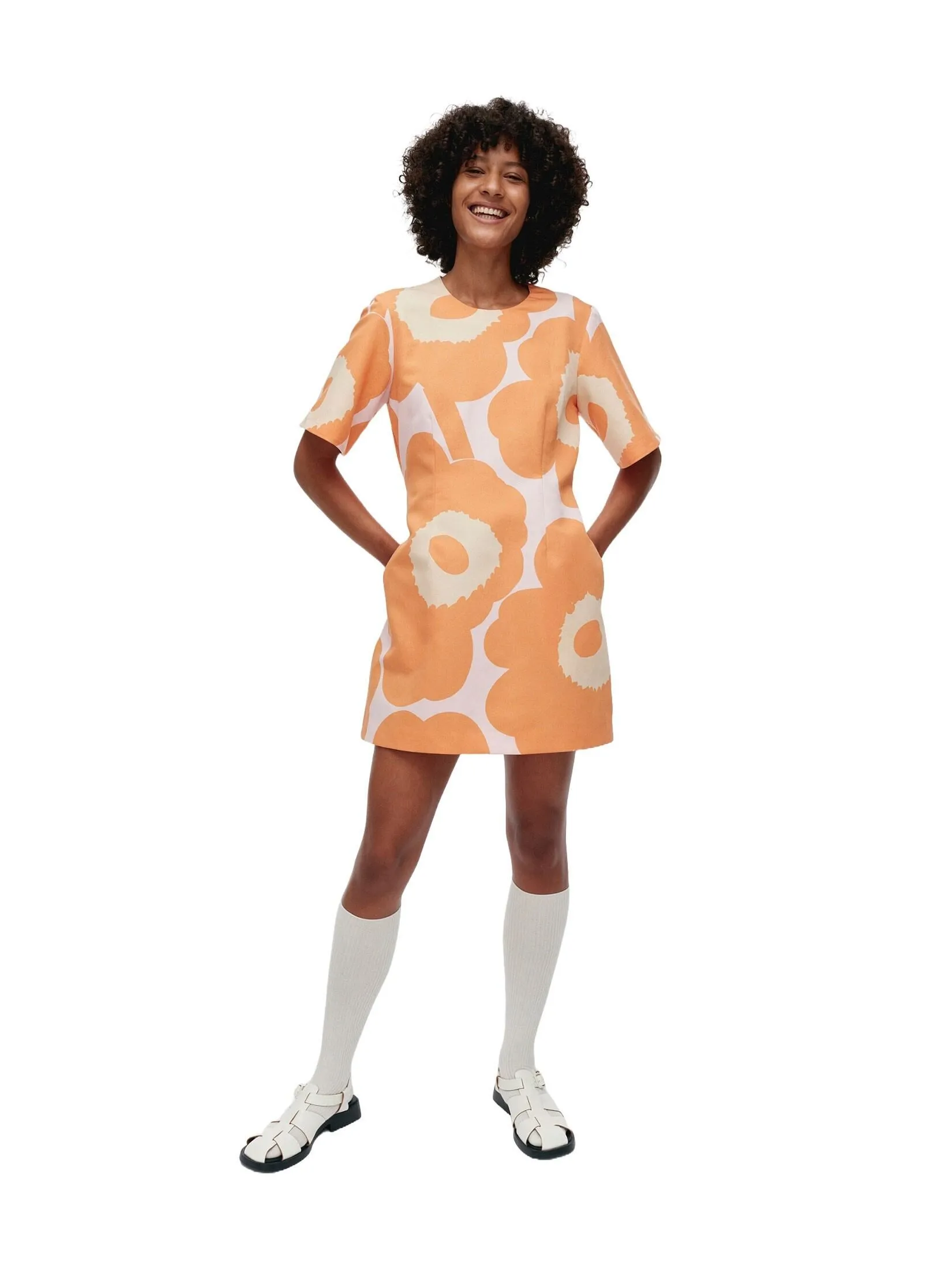 MARIMEKKO ORANGE WOMAN PEHMEYS UNIKKO DRESS Size - 36 EU