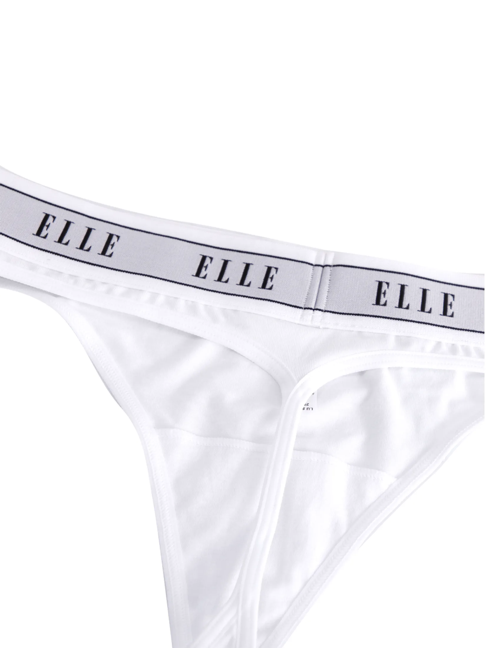 ELLE Women’s G-String Panty LU8302 - White