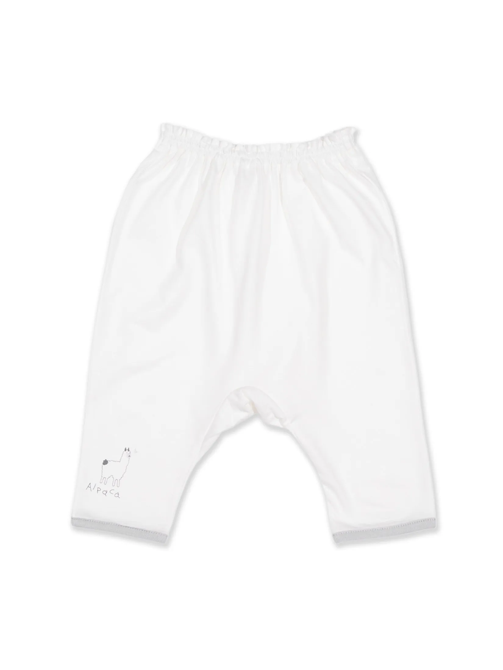 AUKA Gray, Children s  Infant Long Pants, Auka Cocoa Alpaca.