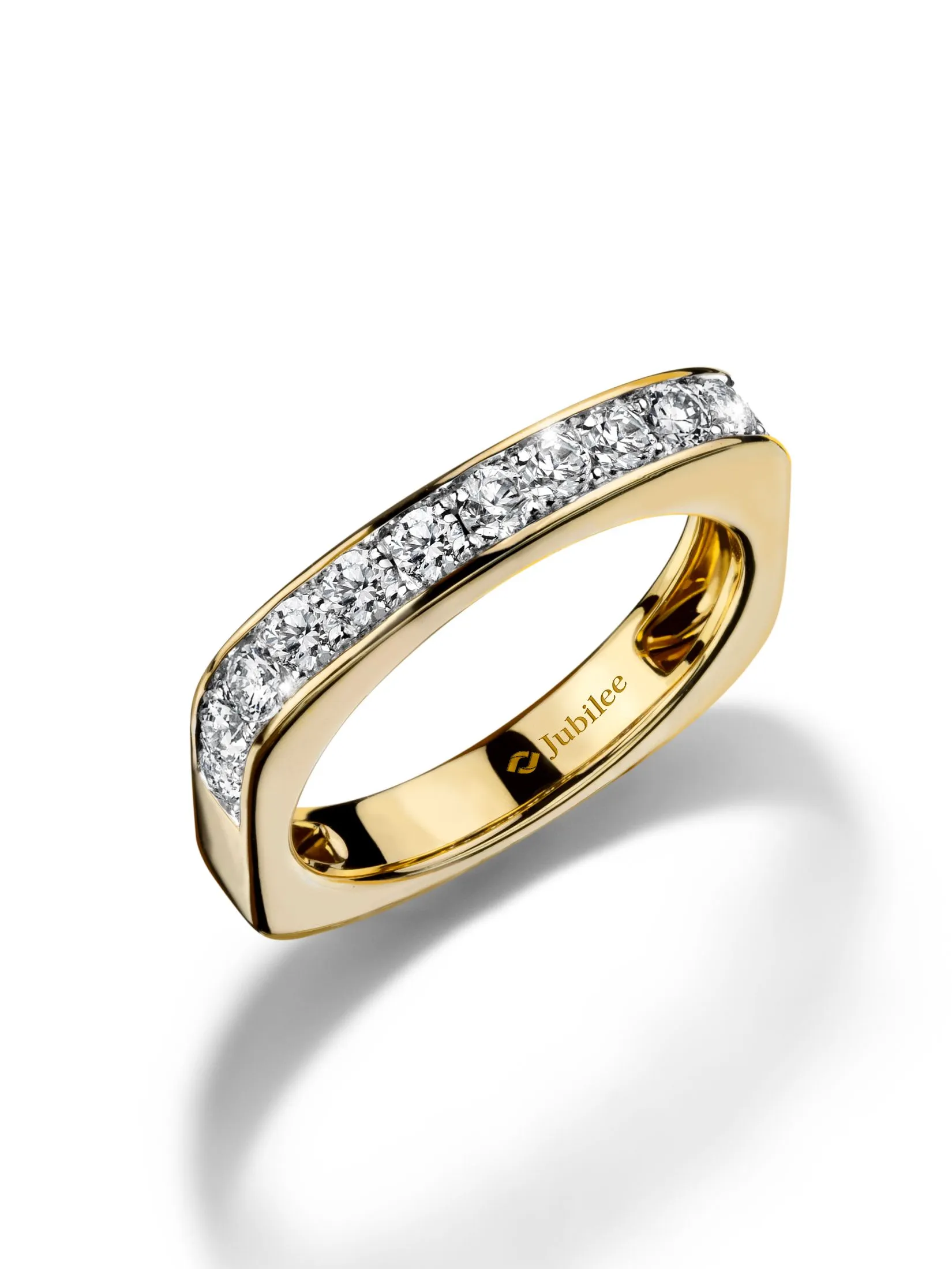 JUBILEE DIAMOND Gold - Valentine's Collection The Line of Luck Ring
