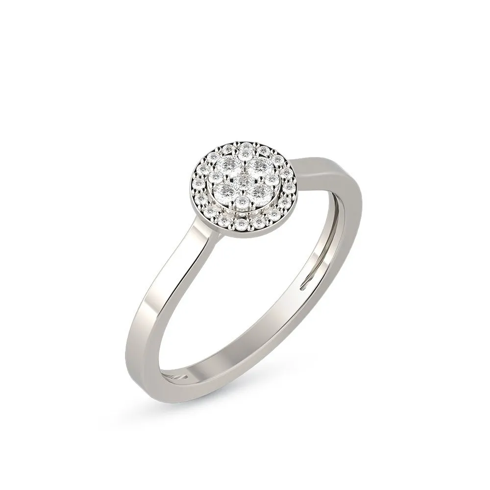 BEAUTY DIAMOND White Nickel Beauty Diamond  E Color Diamond  22001876W