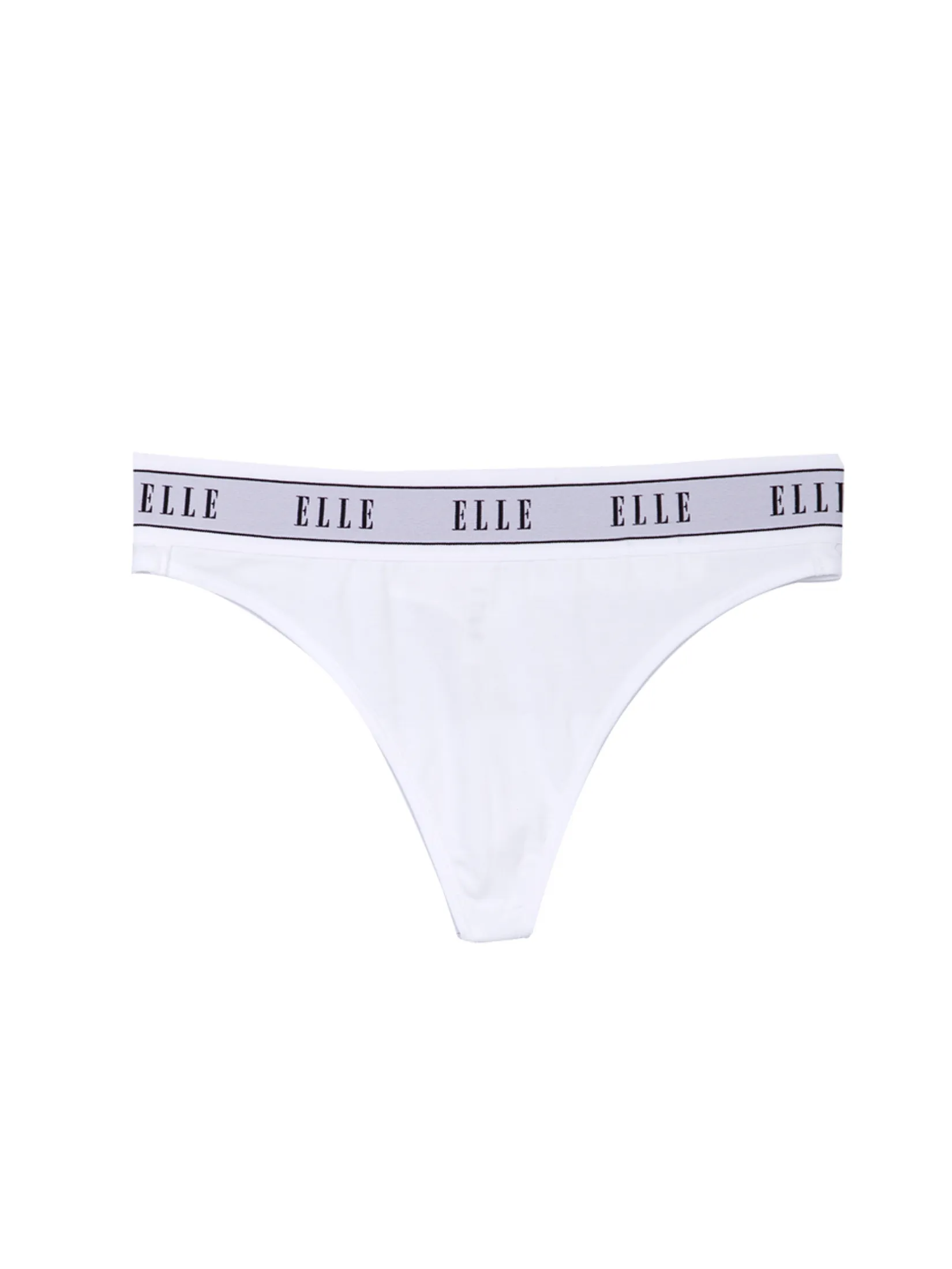 ELLE Women’s G-String Panty LU8302 - White