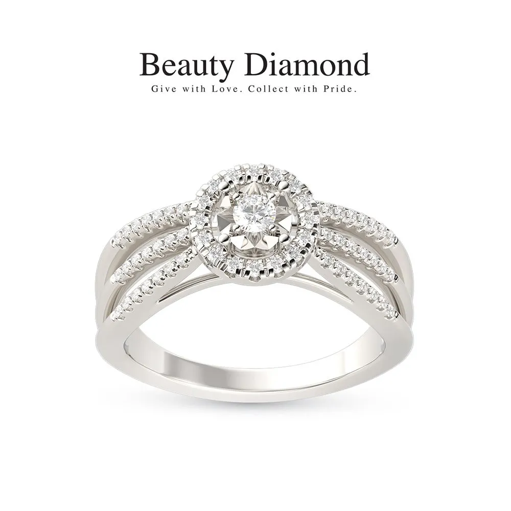 BEAUTY DIAMOND White Nickel Beauty Diamond  E Color Diamond 22003286