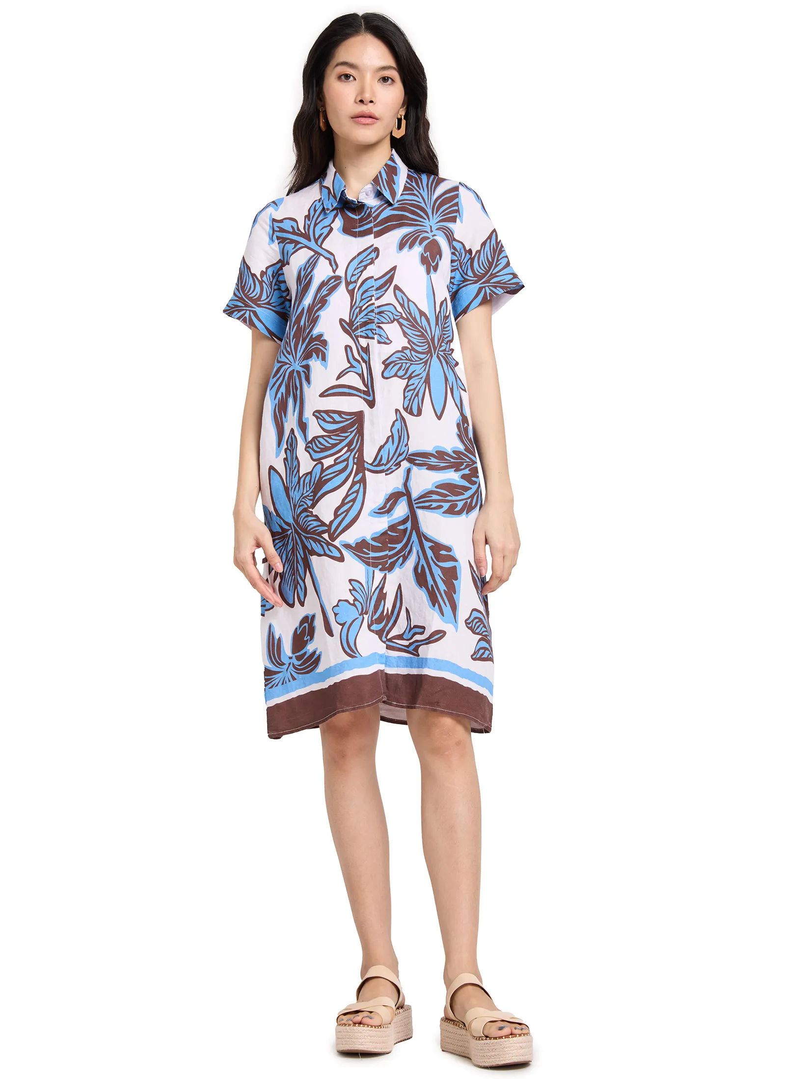 ESTIMATE Women Dress Short Sleeves Print