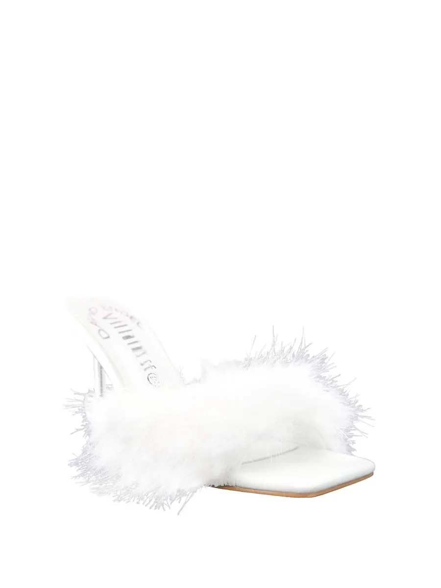 VILLAINS SF SPIRIT Women's Heeled Sandals WHITE FR