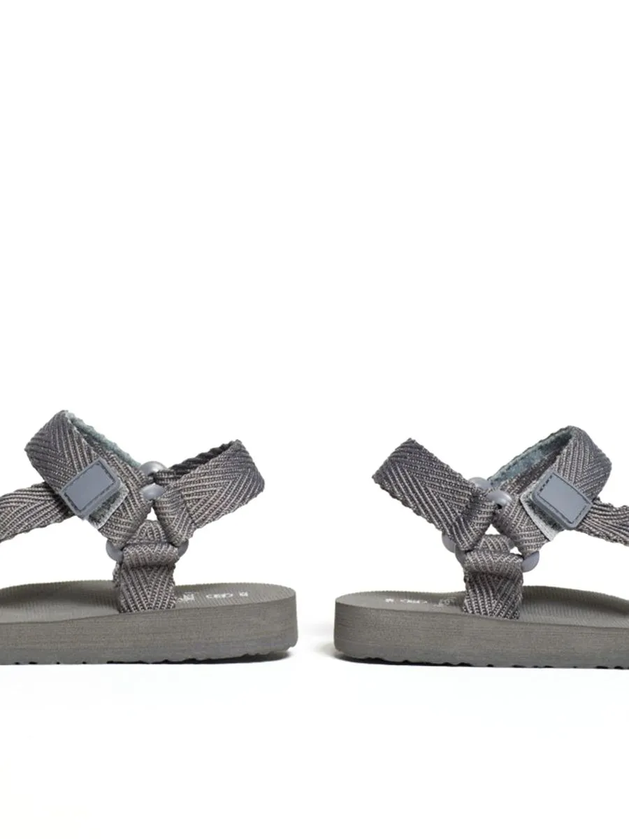 SFERA KIDS Boy Fabric Sandals With Matching Buckle