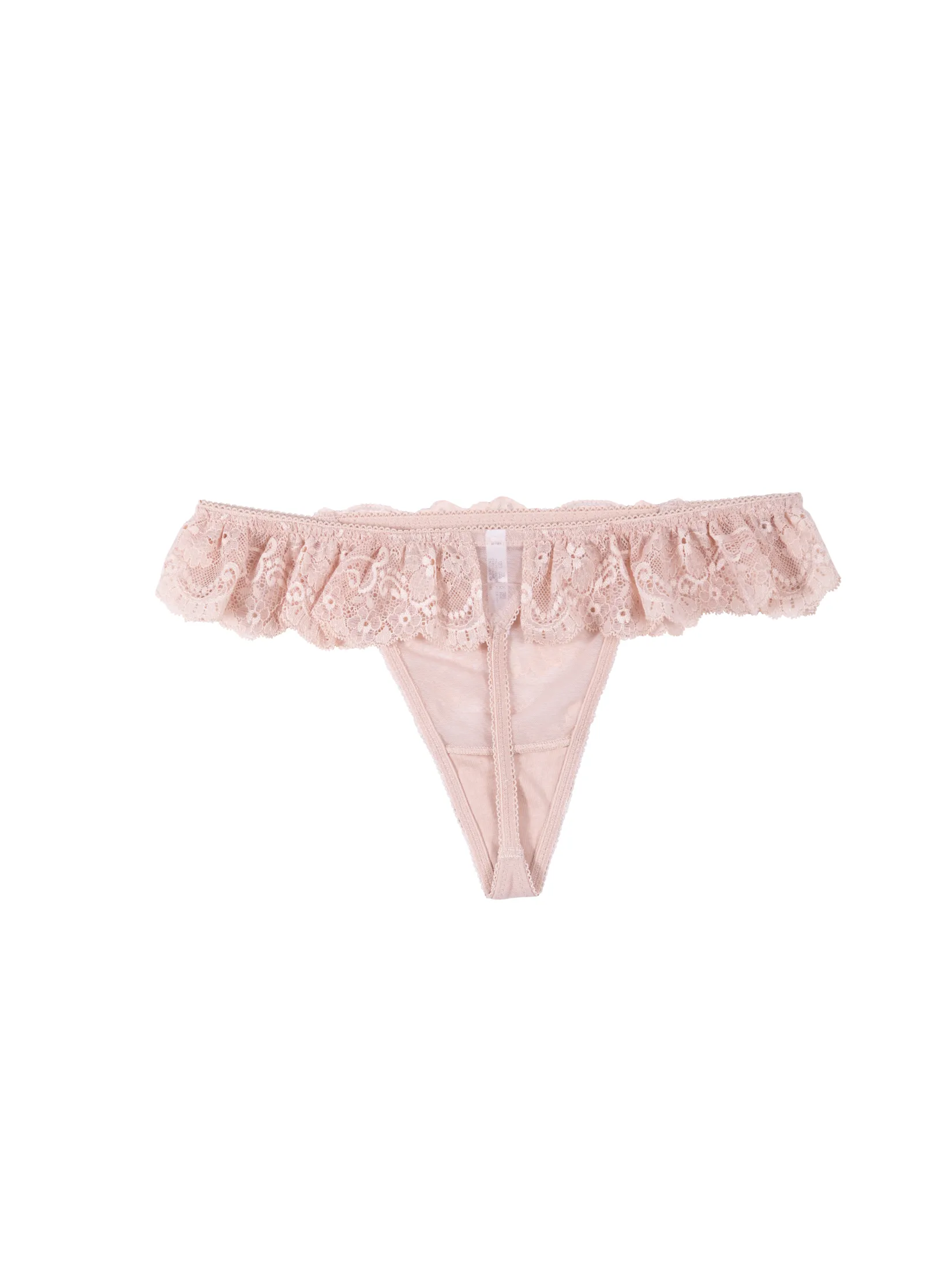 BSC Lingerie Women's Panties G-string style sexy lace BU8443 - Beige