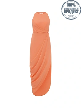 ASV (AW24)Ashly Draped Women Dress Orange Size - L