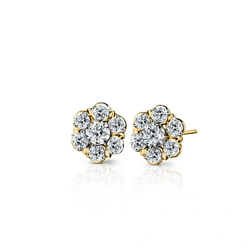 JUBILEE DIAMOND Gold - Blooming Jasmine Earrings E19512EG